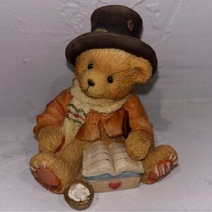 Cherished Teddies Bear Cratchit A Very Merry Christmas To You Mr. Scrooge
